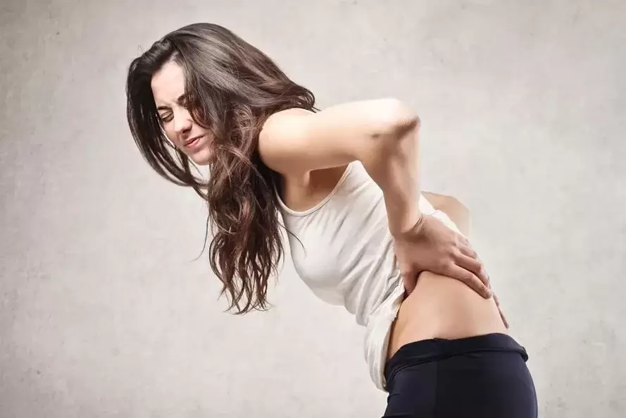 back pain with osteochondrosis